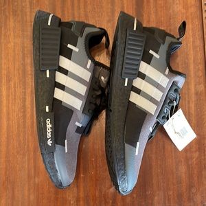 Adidas NMD_R1 black & grey size 7.5 (mens) - brand new with tags